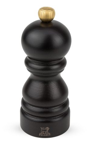 Molinillo sal 12 cm , mod. Paris classic, madera color chocolate
