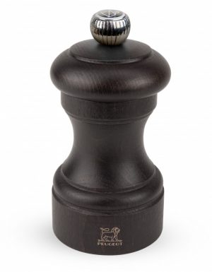 Molinillo sal "Bistro", negro mate, 10 cm